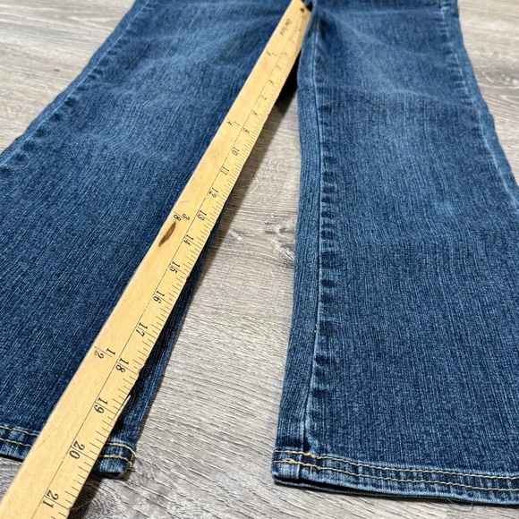 Vintage Y2K Embroidered Pocket Girls Bootcut Jeans 6X - Picture 6 of 9